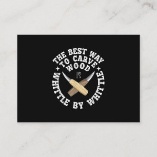 Funny Wood Carving Whittling Woodworking Tools Enclosure Card