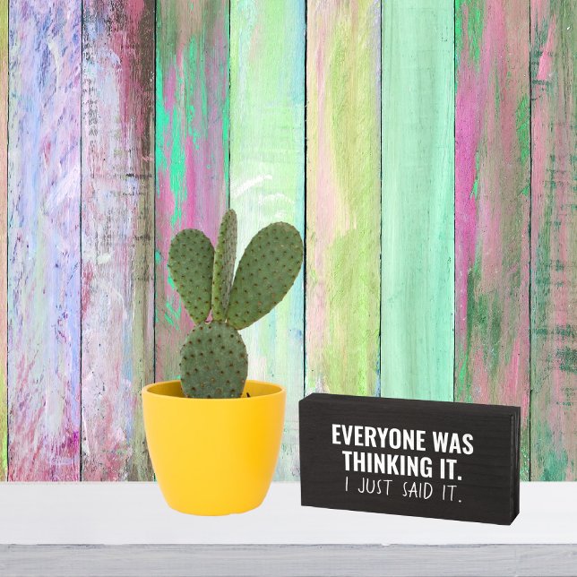 Funny Wood Signs by ©Noteworthy Home Collection (Creator Uploaded)