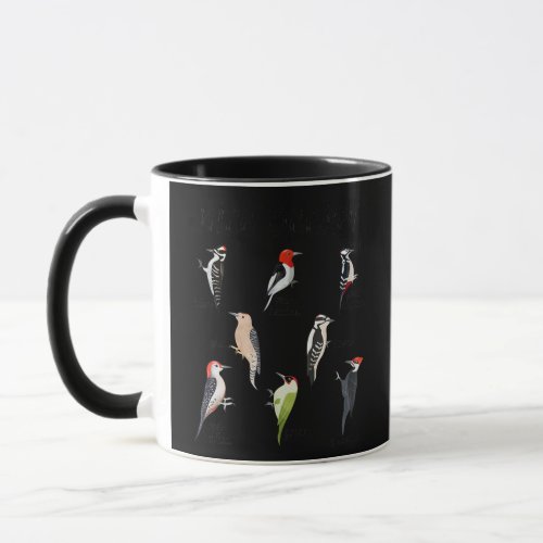 Funny Woodpecker bird watching Nice Pecker Mug