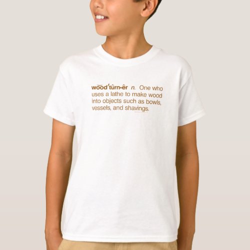 Funny Woodturner Definition Woodturning T shirt