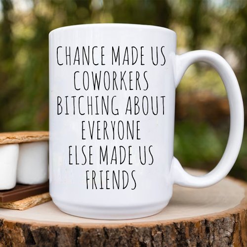 Funny Work bestie  Office Coworker Best Friend Coffee Mug