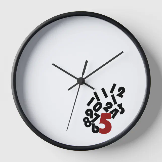 Funny Work Clock Zazzle