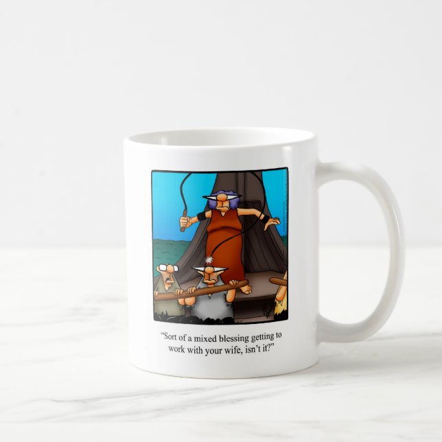Funny "Work Couple" Humor Mug Gift (Right)