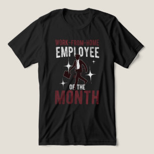 Funny Work From Home Award – Remote Team Tri-Blend Shirt