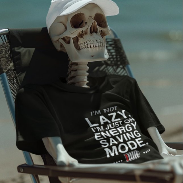 Funny Work Giftful – Energy Saving Mode Quote T-Shirt (Creator Uploaded)