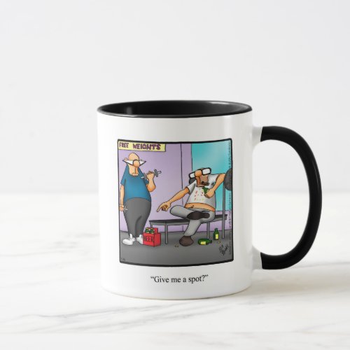 Funny Working Out Gym Humor Mug