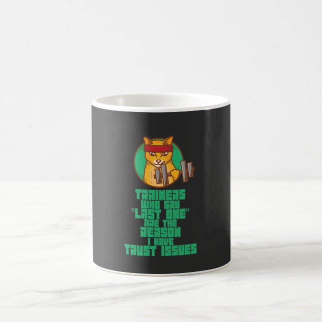 Funny Workout Coffee Mug (Center)