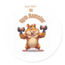 Funny Workout Hamster Design