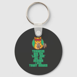 Funny Workout Keychain