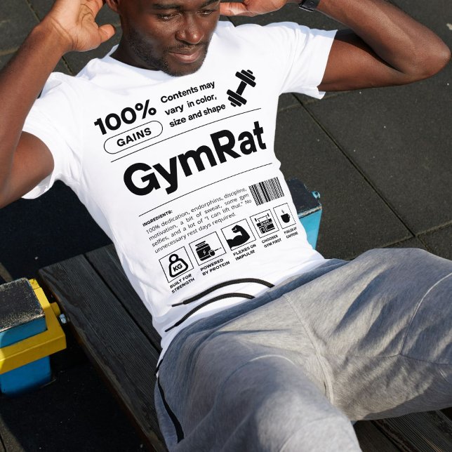 Funny Workout Minimalist Fitness Trainer Gym T-Shirt (Creator Uploaded)