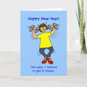 Funny Cartoon New Year Cards | Zazzle
