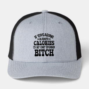 Funny Workout Weightloss Quote Baseball Cap
