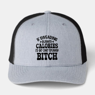 Funny Workout Weightloss Quote Baseball Cap