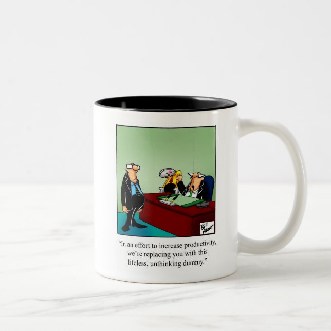 Funny Workplace Boss Humor Mug (Right)
