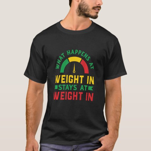 Funny World Of Weight Loss Slimming Watcher Weigh  T_Shirt