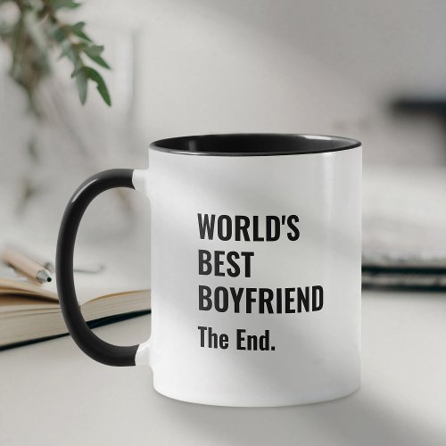 Funny Worlds Best Boyfriend Coffee Mug