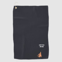 Funny Worlds Best Dog Dad Golf Golfer Customizable