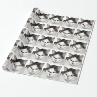 Cute Funny Heard Love Wrapping Paper | Zazzle