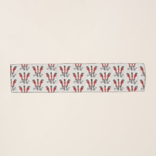 Funny wrench monster tools humour cartoon scarf