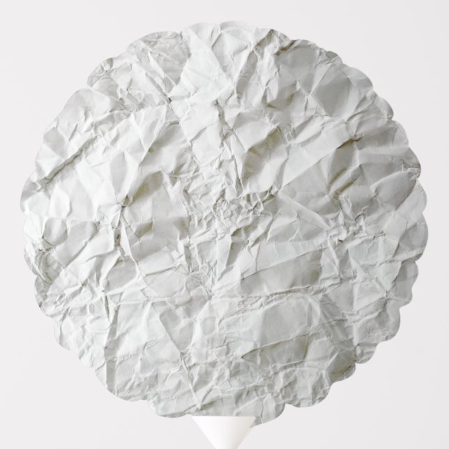 Funny wrinkled paper balloon (Front)