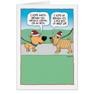 Funny Dog Christmas Cards - Greeting & Photo Cards | Zazzle