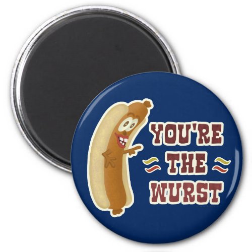 Funny Wurst Bratwurst Oktoberfest Humor Magnet