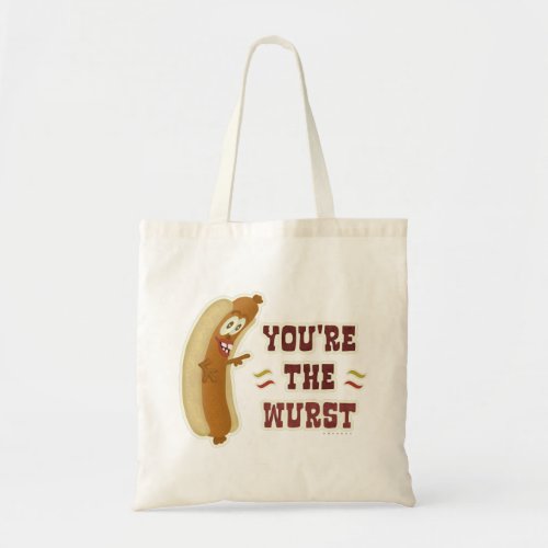 Funny Wurst Bratwurst Oktoberfest Humor Tote Bag