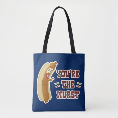 Funny Wurst Bratwurst Oktoberfest Humor Tote Bag