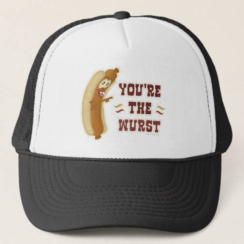 Funny Wurst Bratwurst Oktoberfest Humor Trucker Hat