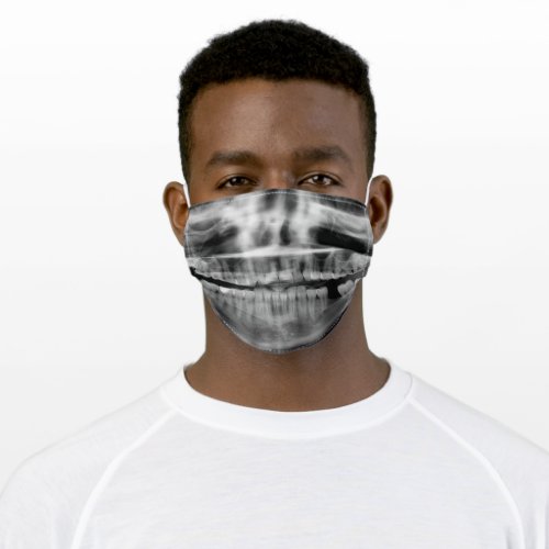 Funny X_Ray Teeth Dental Cool Humorous Adult Cloth Face Mask