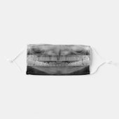 Funny X-Ray Teeth Dental Cool Humorous Adult Cloth Face Mask (Front, Folded)