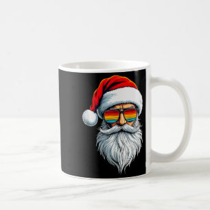Funny Xmas Christmas In July Summer Santa Tank Top Coffee Mug