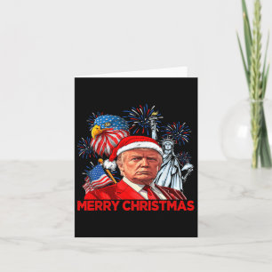 Funny Xmas Donald Trump Merry Christmas Funny 4th Card