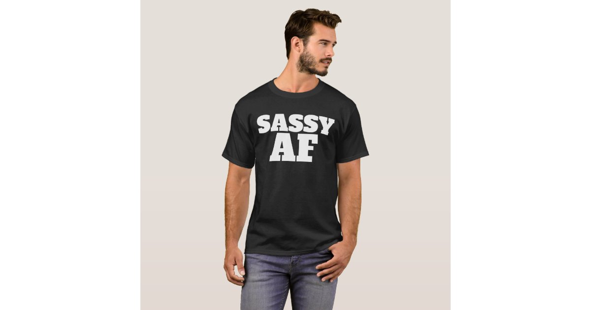 Funny Xmas Hanukkah Christmas Sassy Af Holiday T Shirt Zazzle Com