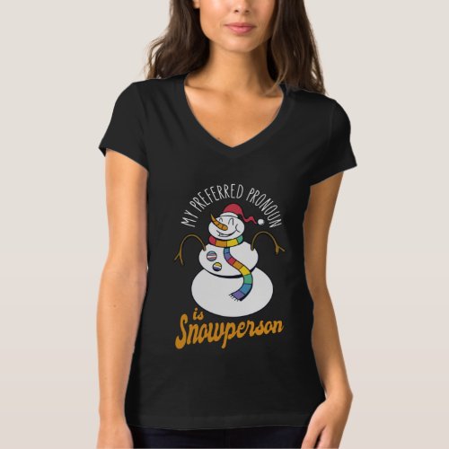 Funny Xmas Snowman T_Shirt