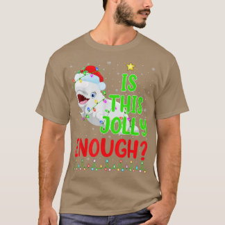 Funny Xmas Tree Is This Jolly Enough Beluga Whale  T-Shirt
