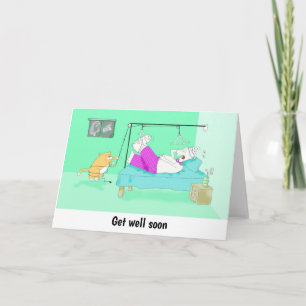 Funny Xray brocken foot card