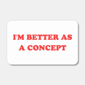 Funny Y2K - I'm Better As A Concept II Matchboxes
