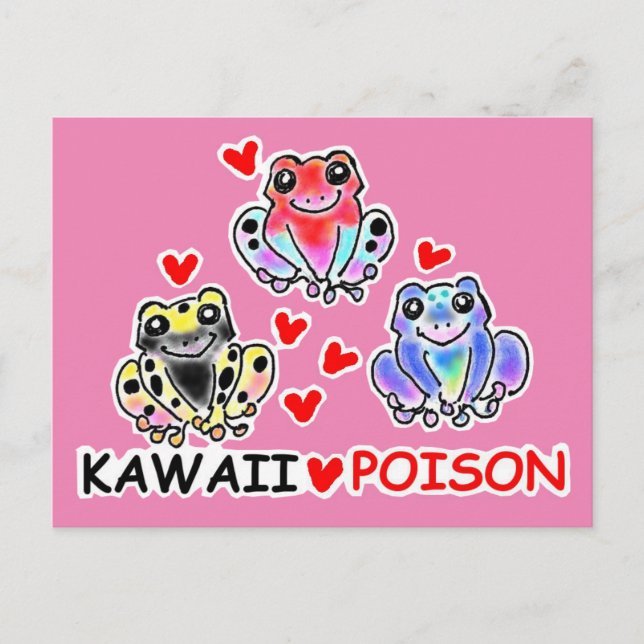 Funny? Yadokgaël-chan Postcard (Front)