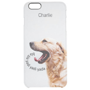 Funny Yapping Dog custom monogram phone cases