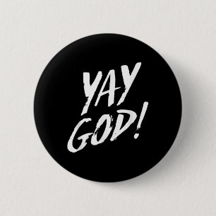 Funny Yay God Graphic Jesus Christian Religion Gif Button