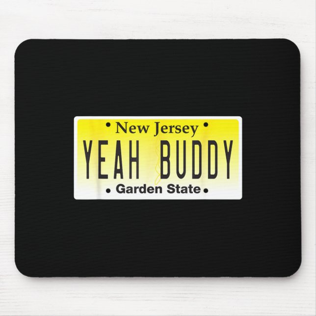 Funny Yeah Buddy Pauly D Jersey Shore Seaside Heig Mouse Pad (Front)
