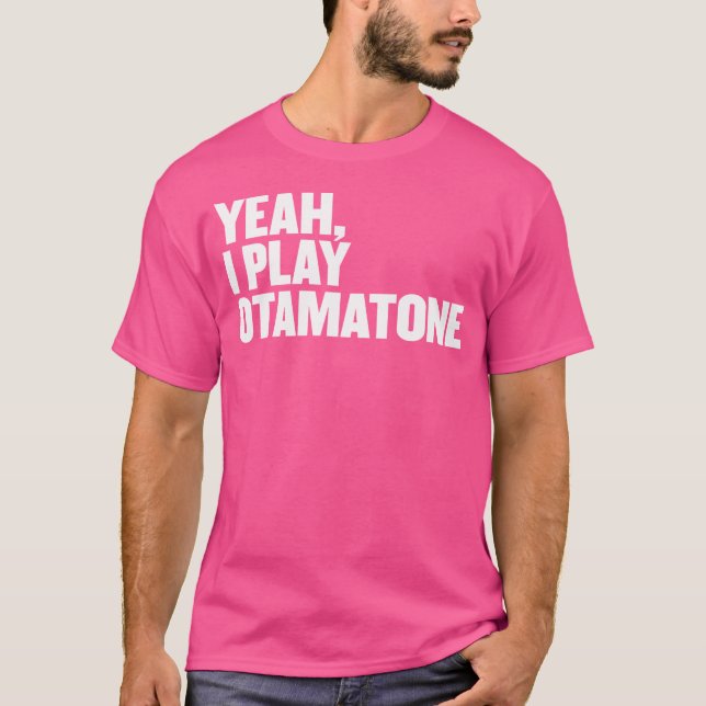Funny Yeah I Play Otamatone Music Enthusiast Tee (Front)