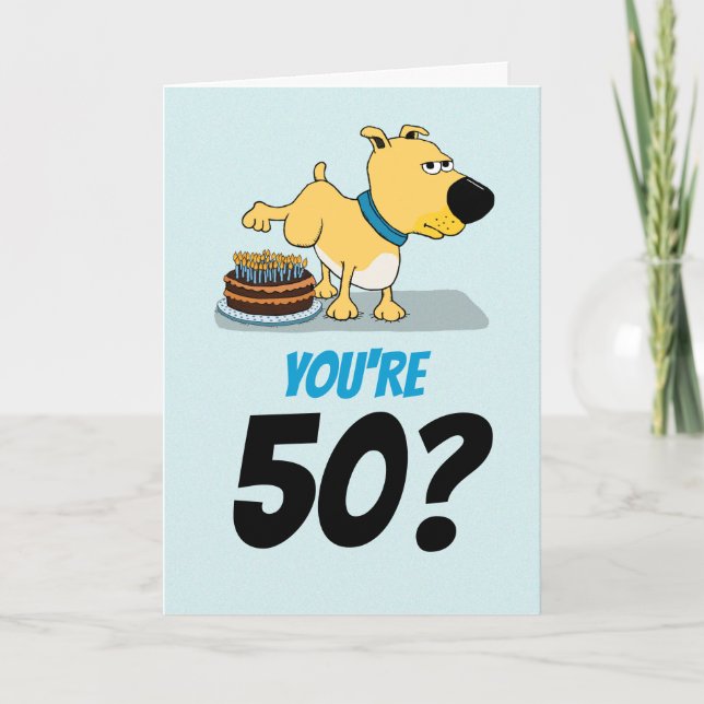 Funny Years Whiz Past Birthday Card (Front)