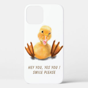 Funny Yellow Duck iPhone Case - Custoizable