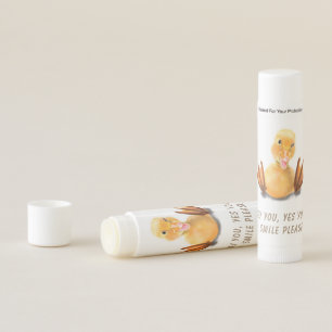 Funny Yellow Duck Lip Balm - Smile