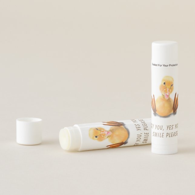 Funny Yellow Duck Lip Balm - Smile (In Situ)