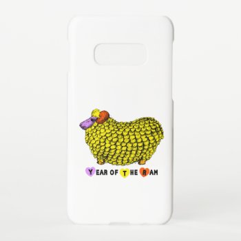 Funny Yellow Ram Year Chinese Zodiac Samsung Case by 2015_year_of_ram at Zazzle