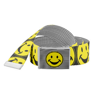Funny yellow & stripes + your backg. & idea belt