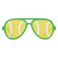 Tennis Ball Graphic Aviator Sunglasses, other Styles Available -  Canada